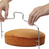 Double Line Adjustable Metal Cake Cutter