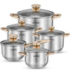 Cooking Pots and Pans Induction Set